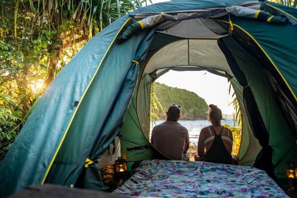 travel camping living island